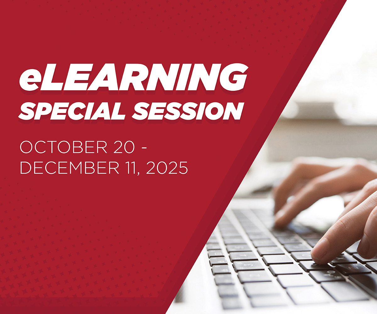 eLearning Special Session - register now