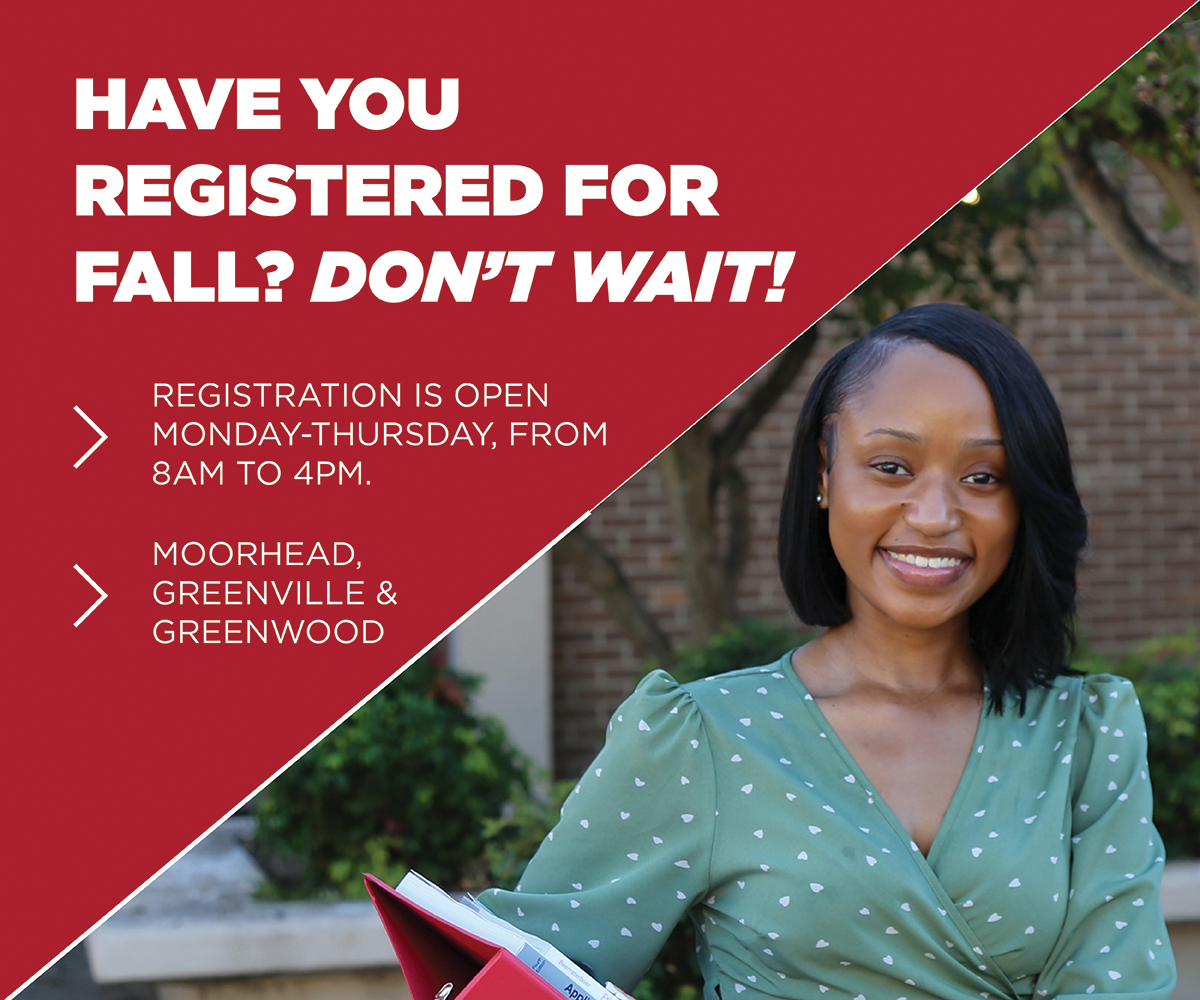 Have you registered for fall? Don't wait!