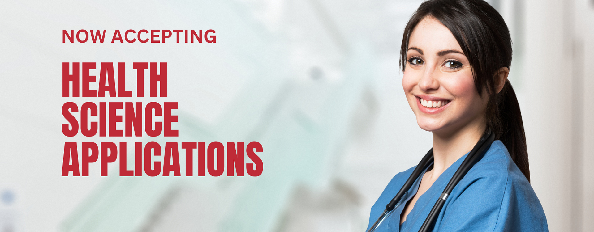 MDCC is now accepting Health Science applications!