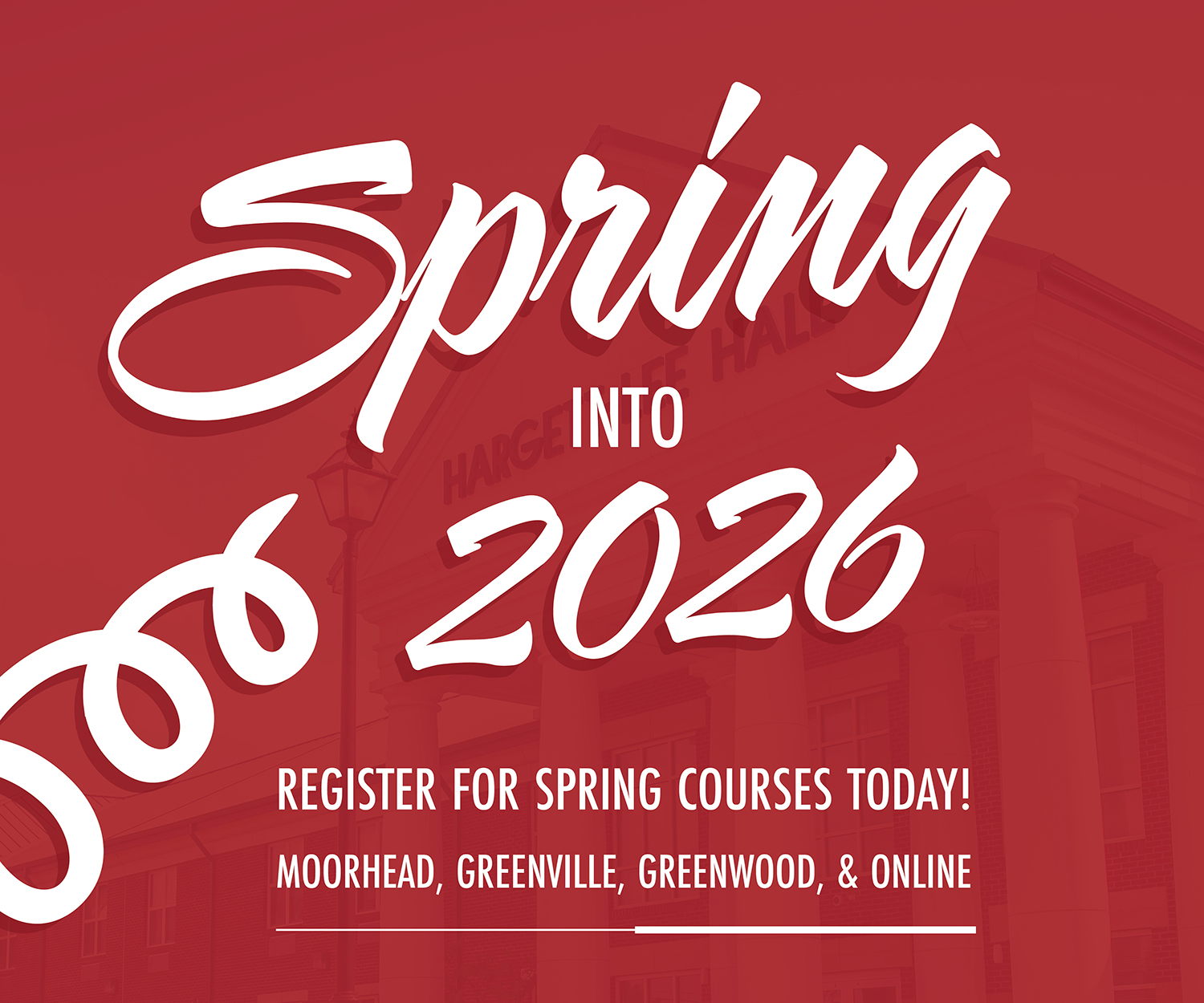 Register today for Spring 2026 courses!