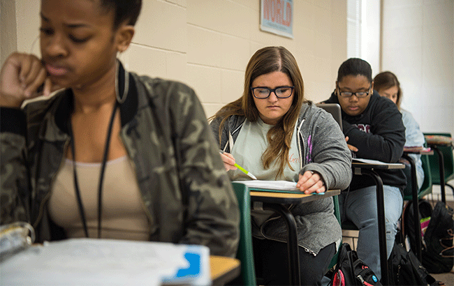 Students in Classroom