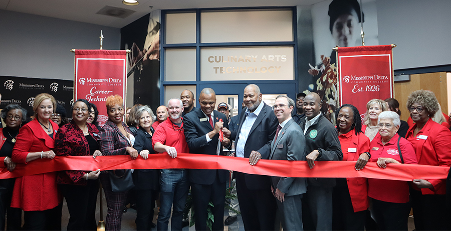 Culinary program ribbon-cutting ceremony