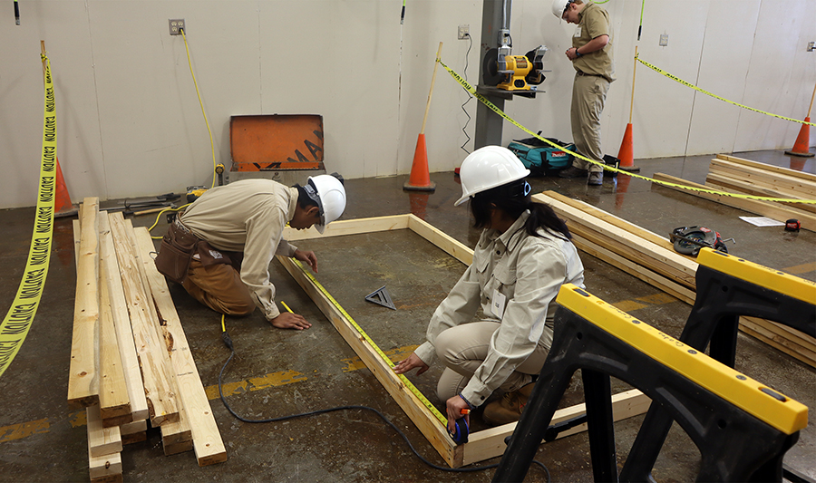 SkillsUSA competition